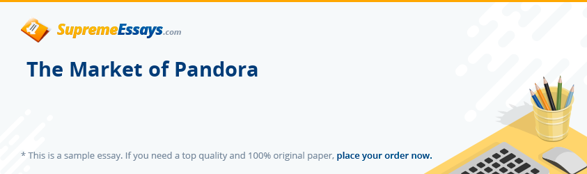 The Market of Pandora